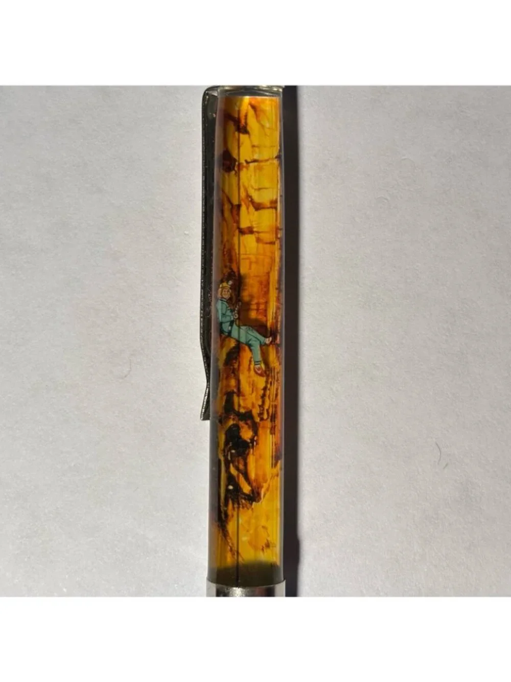 Moaning Cavern Vallecito California Floaty Pen Caver Moves Down Rope Vintage